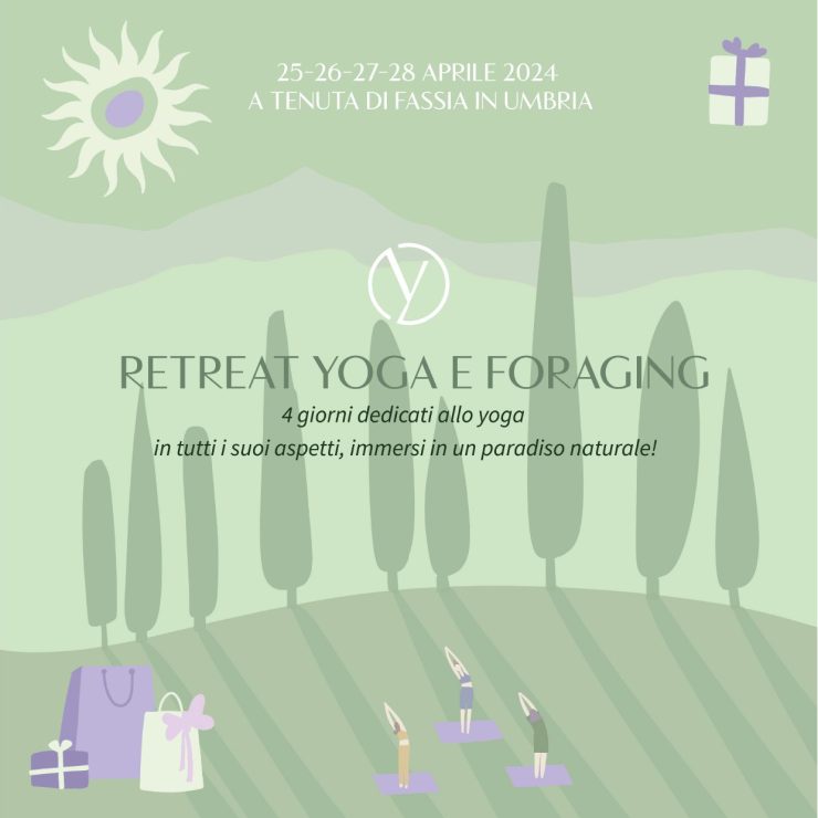 RETREAT YOGA E FORAGING  25 – 28 aprile