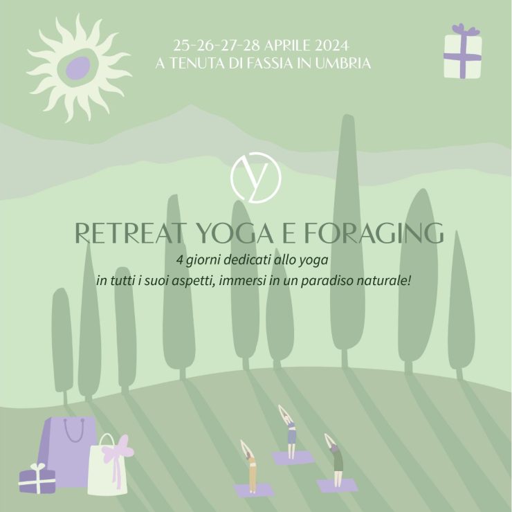 RETREAT YOGA E FORAGING  25 – 28 aprile