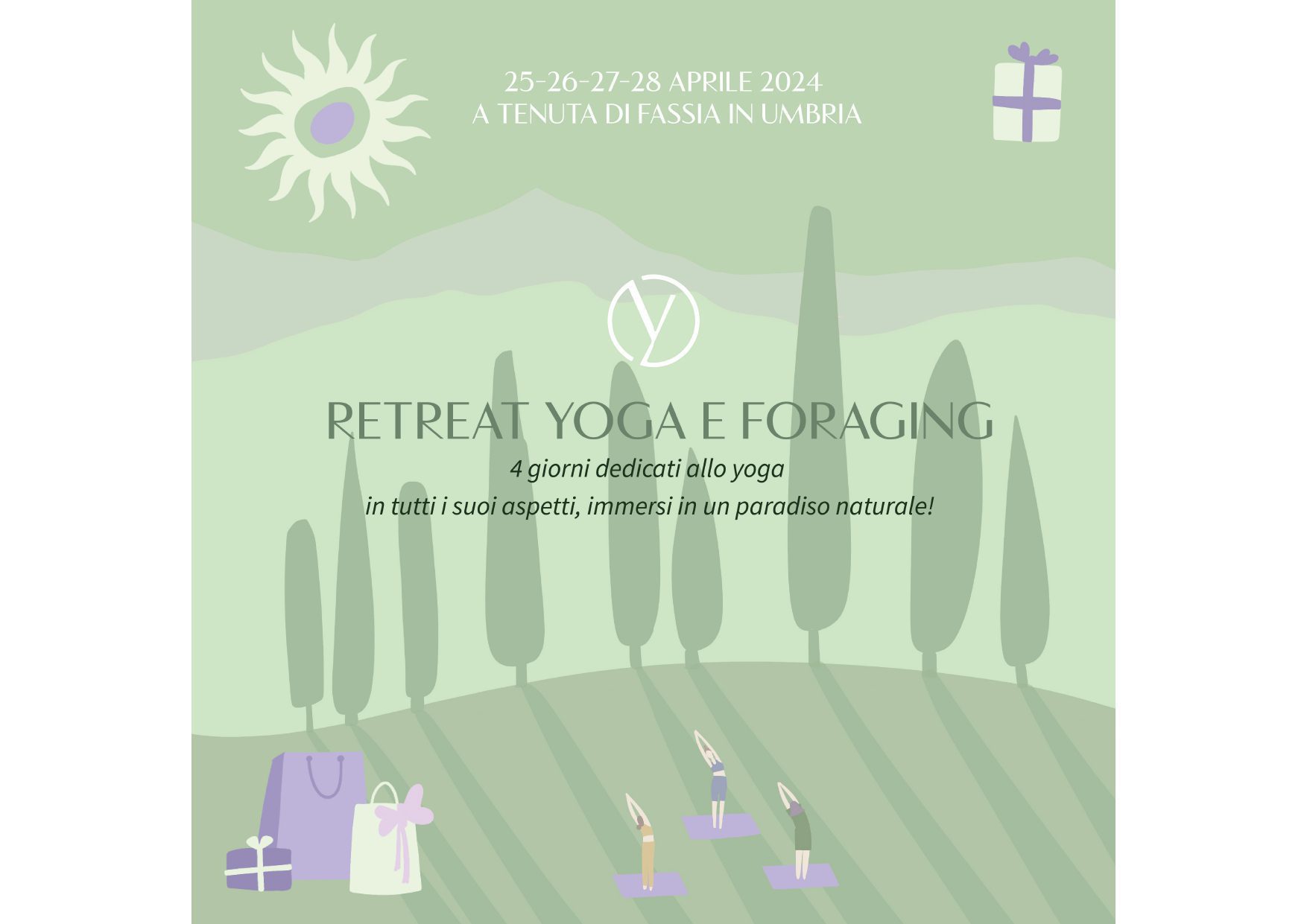 RETREAT YOGA E FORAGING  25 – 28 aprile